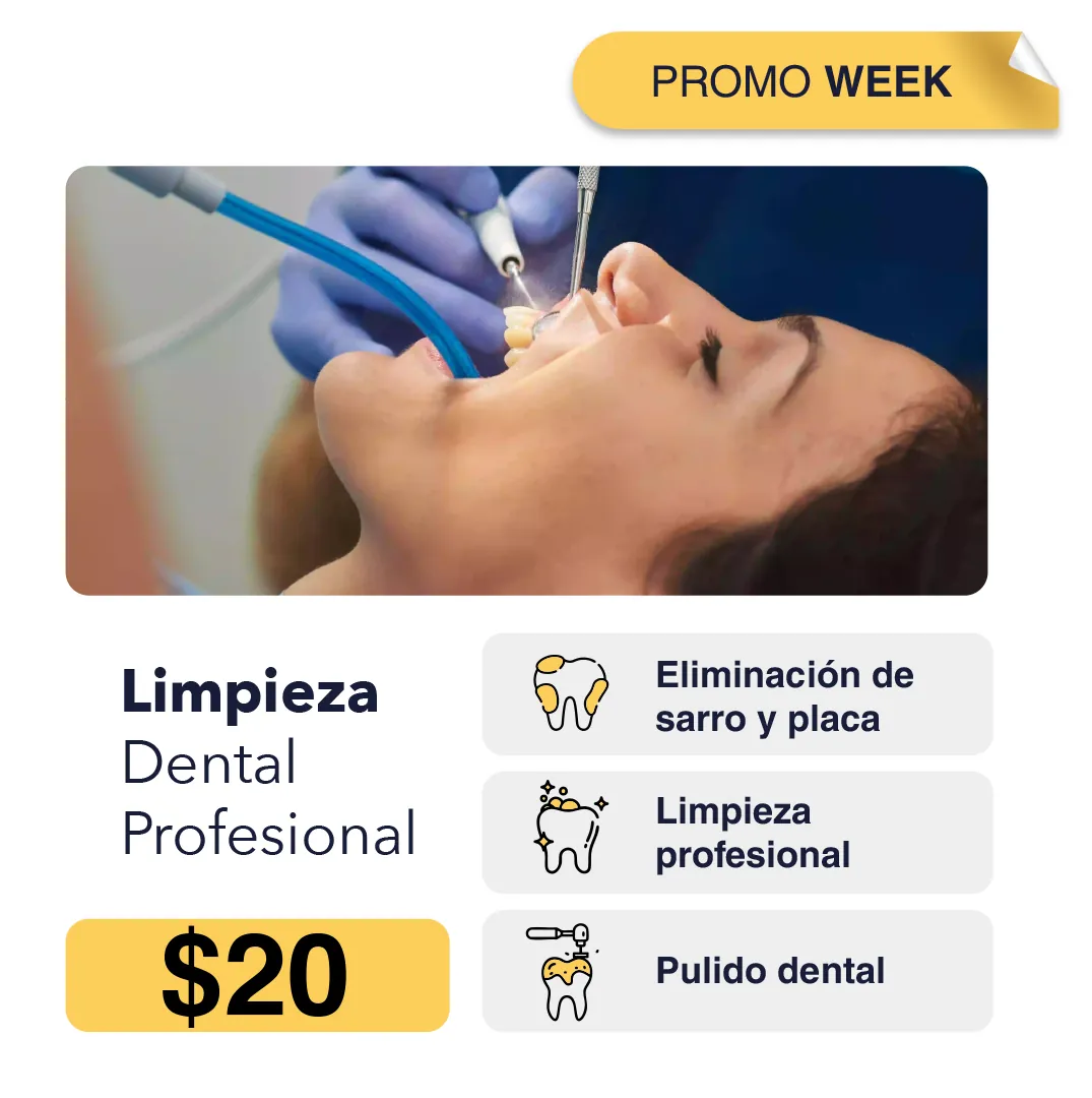 Promoción Limpieza Dental Profesional desde $20 - Red Bucal Colón